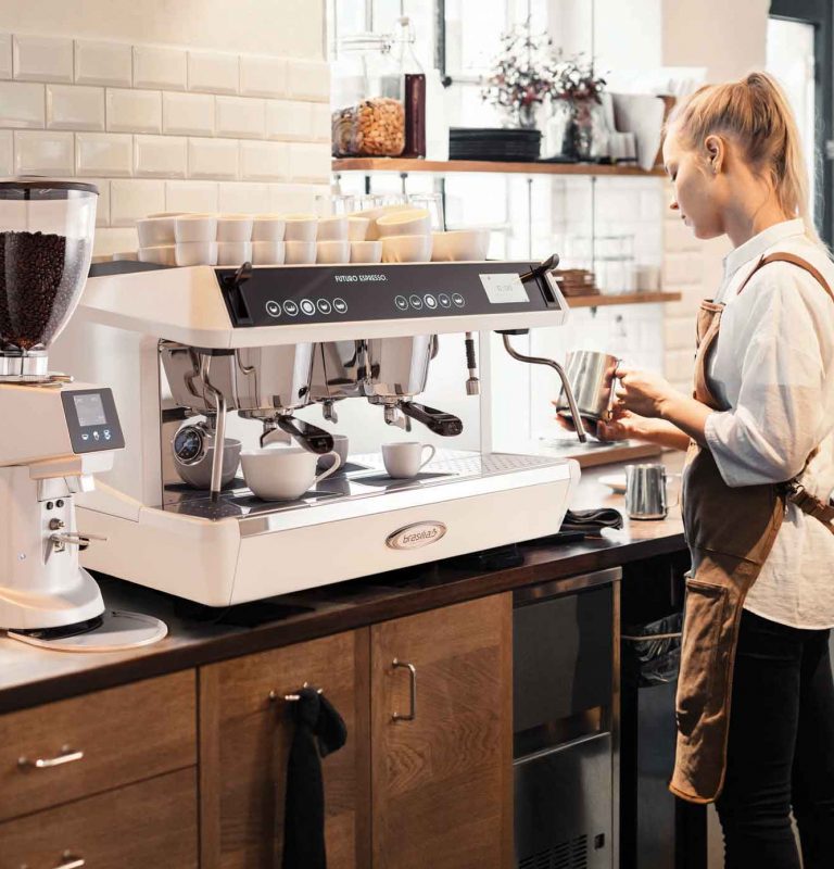 Commercial coffee machine repair Cape Town - repairing La Marzocco espresso machine